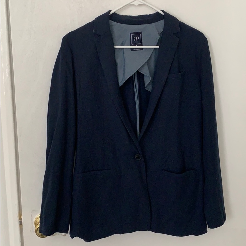 GAP casual navy blue blazer